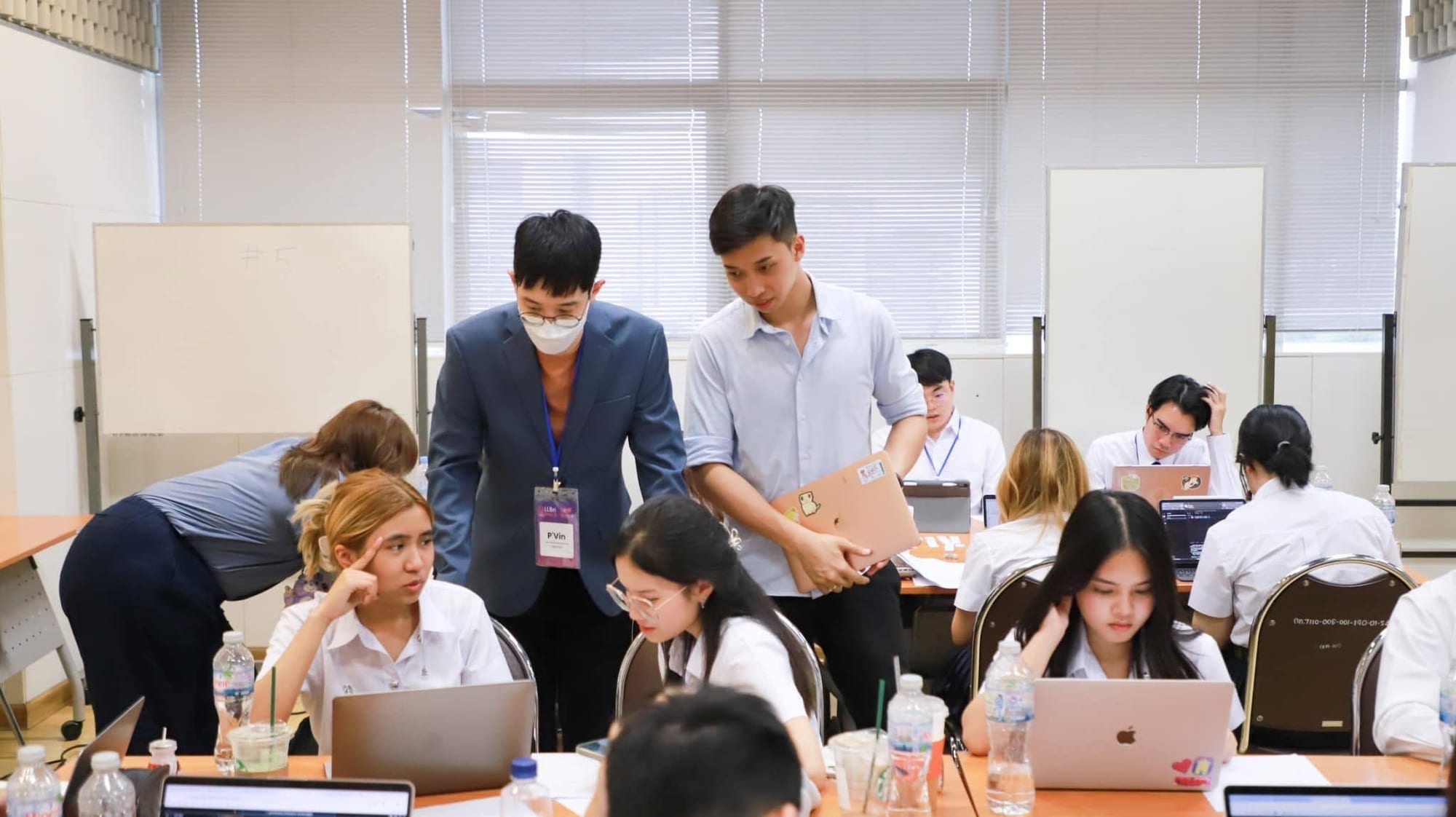 Helping a group of students debug their code